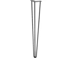 Tarrox Tischbein SPIDER Hairpin Ø 58 x 710 mm schwarz 1 Stück