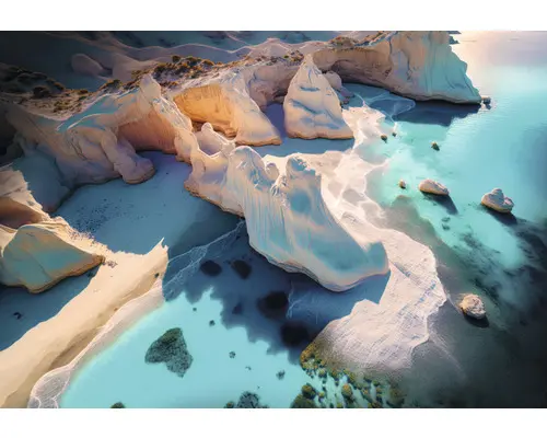 Leinwandbild Küste 80x116 cm