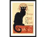 Hornbach Gerahmtes Bild Tourmee DuChat Noir 53x73 cm