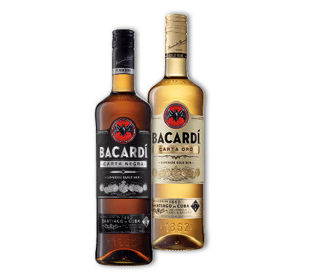 BACARDI 35-40% 1L