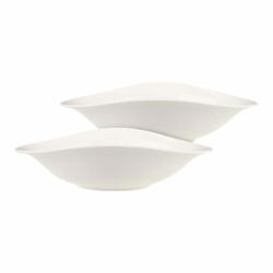 Set d`assiettes VAPIANO-5226, porcelaine, blanc
