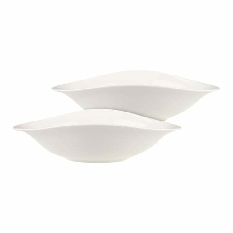 Set d`assiettes VAPIANO-5226, porcelaine, blanc