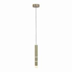 Lampe à suspension PURE-VEGA, métal, laiton