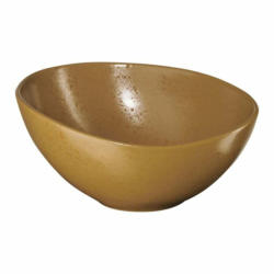 Schale CUBA, Keramik, senfgelb