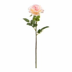 Fleurs artificielles ROSA, matière synthétique, rose