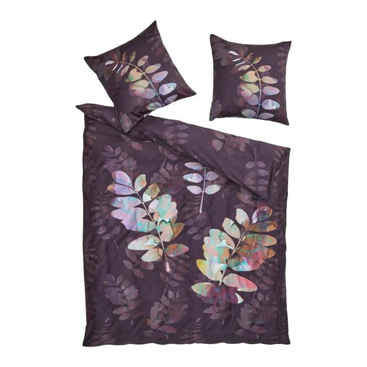 Taie d’oreiller TORELLO, coton, violet pourpre, 65x65 cm
