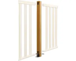 Mittelpfosten Buche unbehandelt für Brüstungsgeländer Elenie