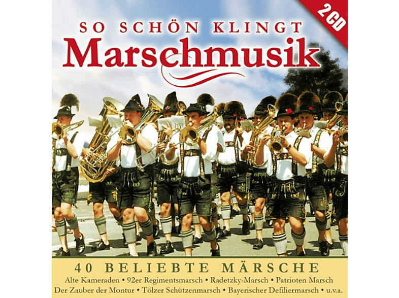 Various - So schön klingt Marschmusik-40 bel.Märschmusik [CD]