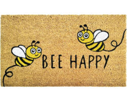 Kokosmatte Bee Happy 40x60 cm