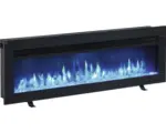 Hornbach Elektrisches Kaminfeuer Balderia Agnes 40" schwarz 2000 Watt mit Fernbedienung