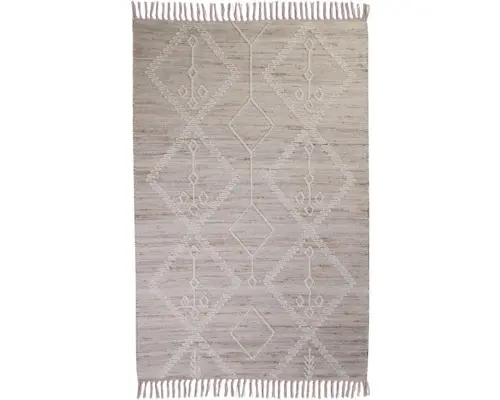 Teppich Boho creme 120x180 cm