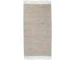 Hornbach Teppich Boho uni creme 80x150 cm
