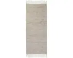 Hornbach Teppich Boho uni creme 60x180 cm