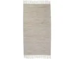 Hornbach Teppich Boho uni creme 160x230 cm