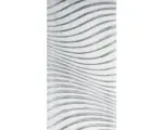 Hornbach Teppich Cutout Wave silber 80x150 cm