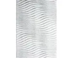 Hornbach Teppich Cutout Wave silber 160x230 cm