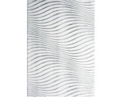 Teppich Cutout Wave silber 160x230 cm