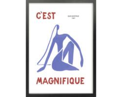 Gerahmtes Bild Cést Magnifique 53,2x73,2 cm