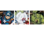 Hornbach Leinwandbild Marvel Avengers 3er-Set 3x 30x30 cm