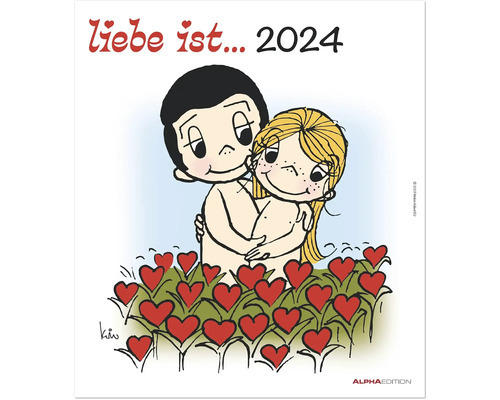 Kalender Liebe ist... 2024 30x34 cm