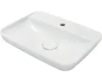 Hornbach Aufsatzwaschbecken Fackelmann Hype eckig 60x42,5 cm weiß