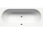 Hornbach Rechteckbadewanne Kaldewei Classic Duo 114 mit antislip 190x90 cm weiß
