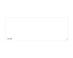 Badrückwand mySpotti Aqua 1200x450x2 mm 15731203 weiß