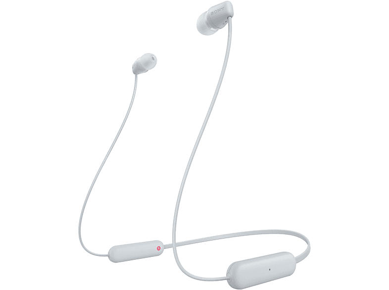 Sony WI-C100 Kabellose In-Ear-Kopfhörer, weiß