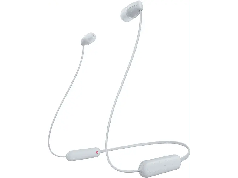 Sony WI-C100 Kabellose In-Ear-Kopfhörer, weiß