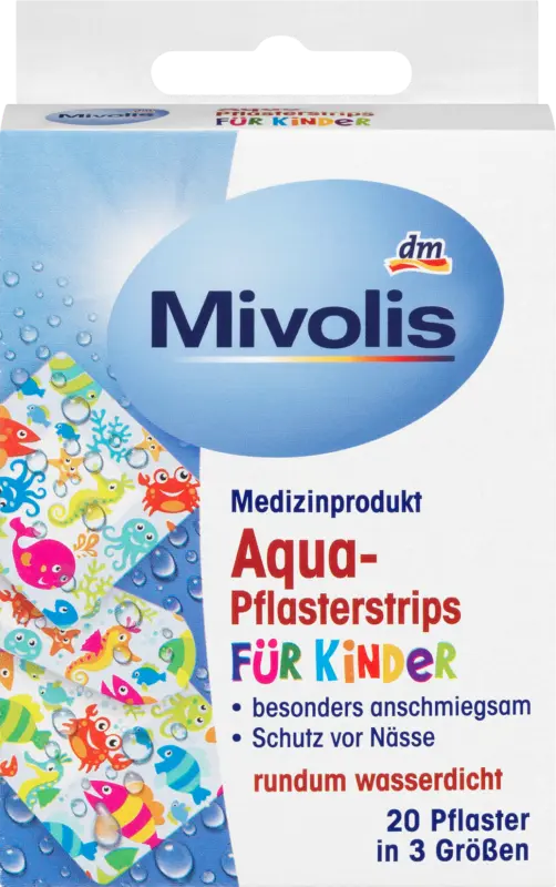 Mivolis Aqua-Pflasterstrips für Kinder