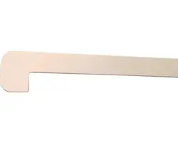 Endkappe weiß für Fensterbank