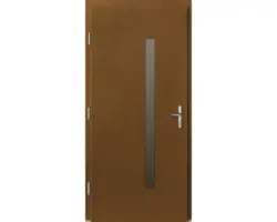 Haustür Silves Kiefer lackiert afromosia 1100x2100 mm DIN links