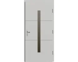 Haustür Tavira Kiefer lackiert weiß 1000x2000 mm DIN rechts