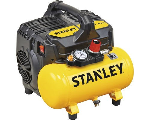 Kompressor Stanley Silent Air 100/8/6SI, 8 bar tragbar 230 V