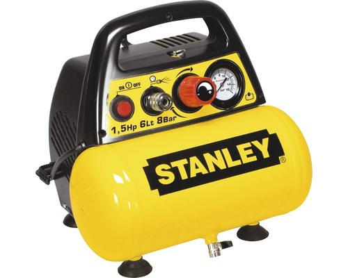 Kompressor Stanley 1100 W 8 bar 6 L, tragbar 230 V