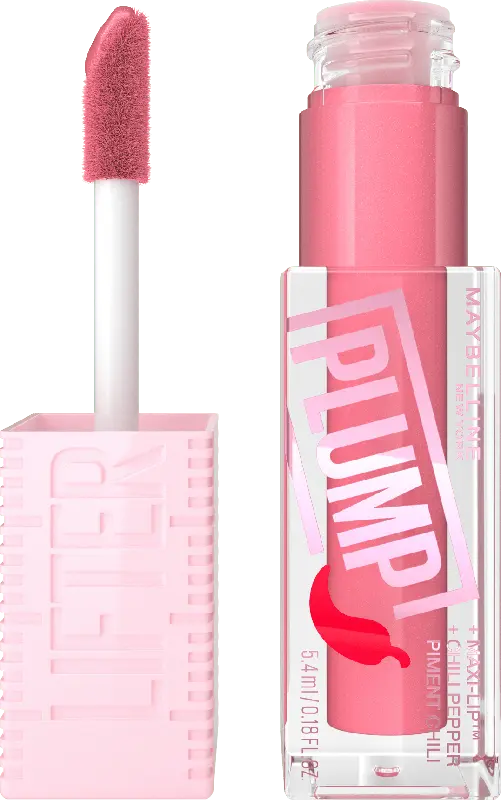 Maybelline New York Lipgloss Lifter Plump 001 Blush Blaze