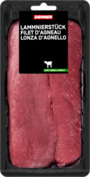 Filet d'agneau Denner , al naturale, Nuova Zelanda/Gran Bretagna/Australia/Uruguay, ca. 400 g, per 100 g