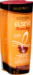 Shampoo ricostruttore Dream long Elseve L’Oréal, 2 x 250 ml