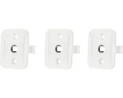 Fenstersicherung reer WinLock weiß Kunststoff 3er Pack