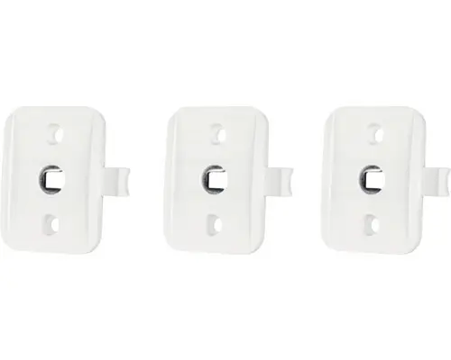 Fenstersicherung reer WinLock weiß Kunststoff 3er Pack