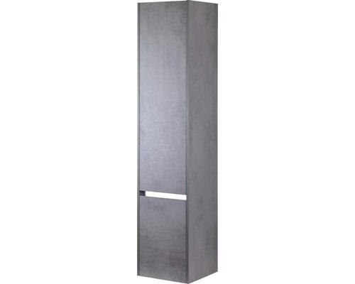 Hochschrank Sanox Dante 160x35x35 cm Beton anthrazit