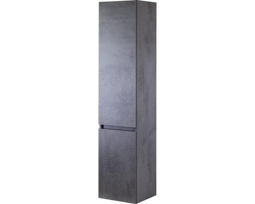 Hochschrank Sanox Maxx XL 160x35x35 cm beton anthrazit