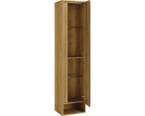 Hochschrank Fackelmann Natura rechts 166,5x38x32 cm asteiche