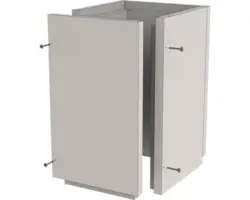 Schachtelement Jeremias Furado F 500mm lose/verschraubt I24x24cm A34x34cm