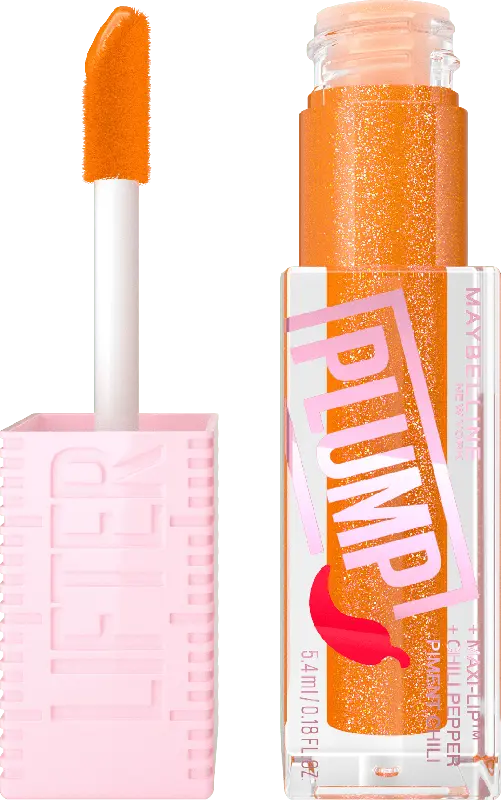 Maybelline New York Lipgloss Lifter Plump 008 Hot Honey