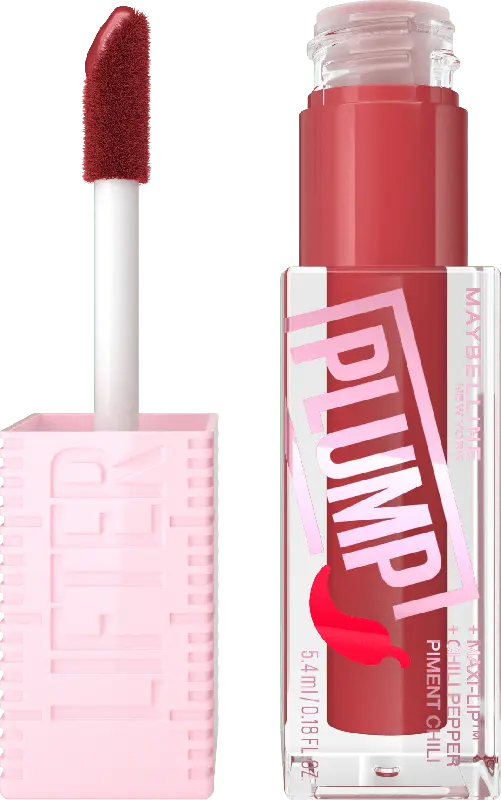 Maybelline New York Lipgloss Lifter Plump 006 Hot Chili