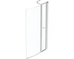 Hornbach Badewannenfaltwand Ideal Standard Connect Air E1137EO 2-teilig 890x1420 mm Echtglas Klarglas hell silber