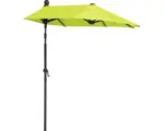 Hornbach Sonnenschirm Schneider Salerno Mezza 150 x 150 cm apfelgrün inkl. Schutzhülle