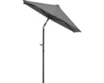 Hornbach Sonnenschirm Schneider Salerno Mezza 150 x 150 cm anthrazit
