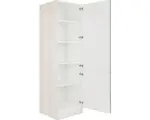 Hornbach Hochschrank Optifit Porto HW606-7+ anthrazit 60x206,80x57,10 cm mit Drehtür